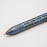 Chaves Knives Clicker Pen - Spice Blue - Crosshatch