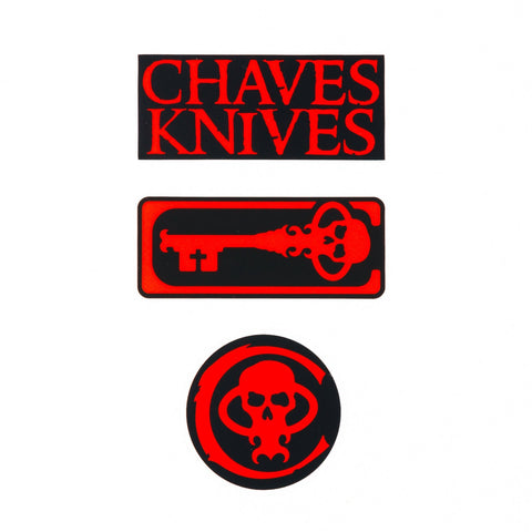 Chaves Knives Matte Sticker Pack
