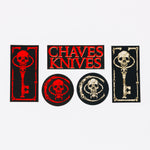 Chaves Knives Bone Sticker Pack