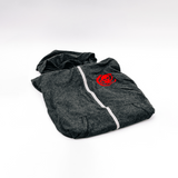 Chaves Knives C Skull Zipper Hoodie - Gray/Red
